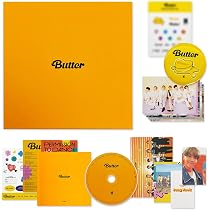 BTS Butter 限定版 CD & 色々グッズセット BTS Album - [ BUTTER ] (CREAM Ver.) CD-R + Photobook + Lyric Cards